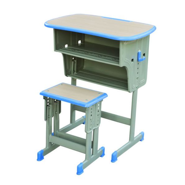 单柱双层带双柱小方凳