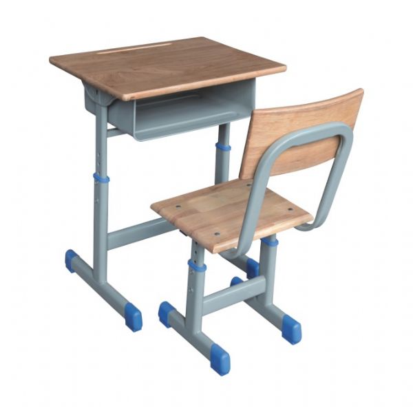 单层套管靠背课桌椅