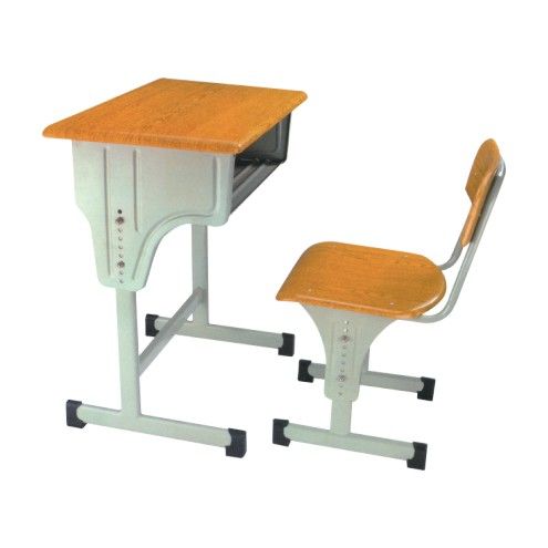 单层靠背课桌椅