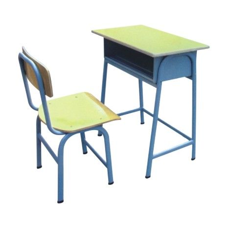 单层靠背课桌椅