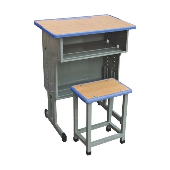 双层升降方凳课桌椅