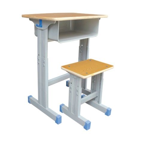 单层单柱方凳课桌椅