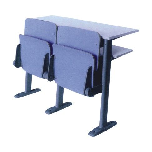 钢管自动翻彩面课学椅