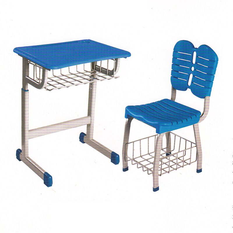 塑料固定式课桌椅