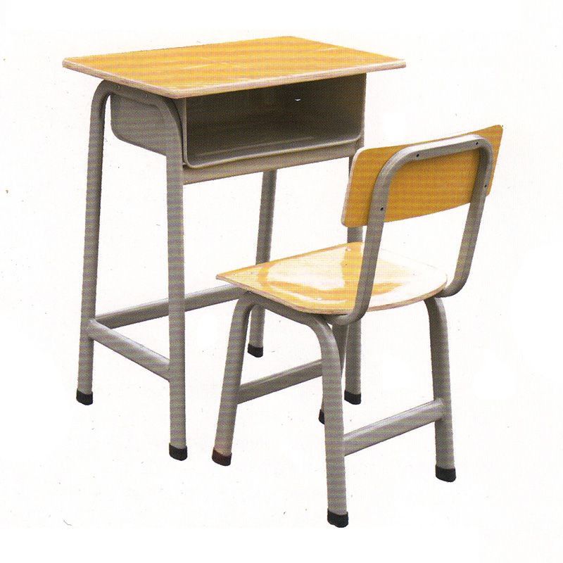 多层板固定式课桌椅