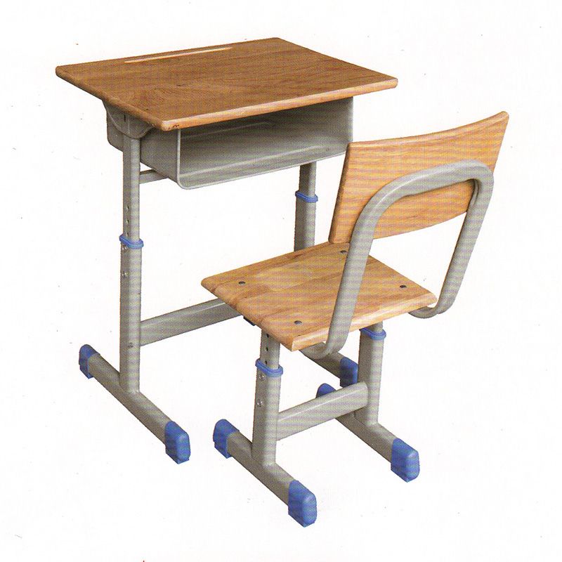 单层套管式升降课桌椅