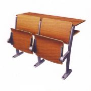 钢管消音自动翻板教学椅MZ-64085