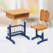 塑料套管式升降课桌椅MZ-03230