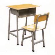 多层板固定式课桌椅MZ-35094